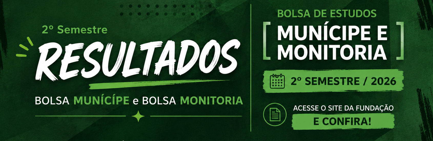 Resultado da Bolsa de Estudos