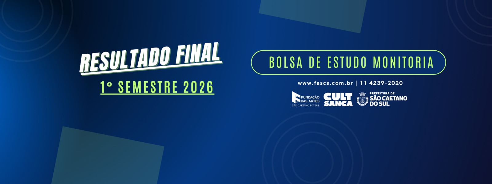 RESULTADO FINAL - EDITAL 005/2025 (BOLSA MONITORIA)
