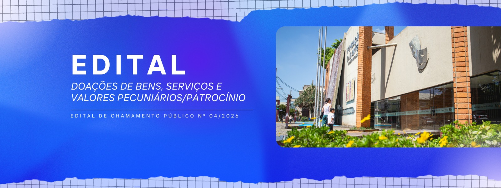 DOAÇÕES DE BENS, SERVIÇOS E VALORES PECUNIÁRIOS/PATROCÍNIO